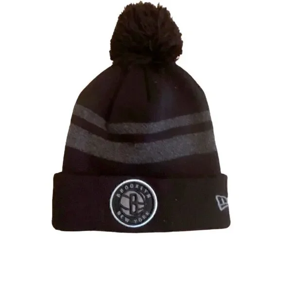 Brooklyn NY Beanie Ski Hat Black NWOT