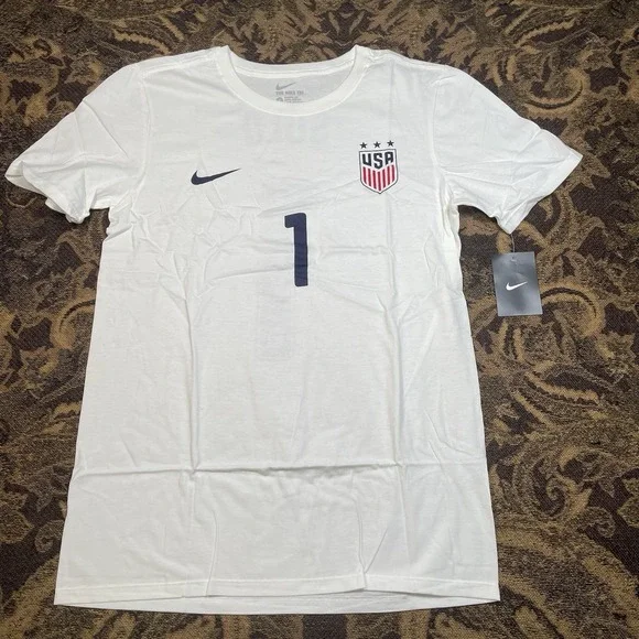 Nike Hope Solo #1 USA Soccer T-shirt Men's Size Small New A