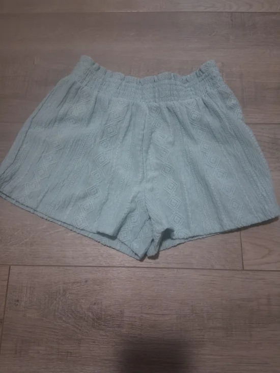 Carter's Mint Textured High-Waist Women's Shorts