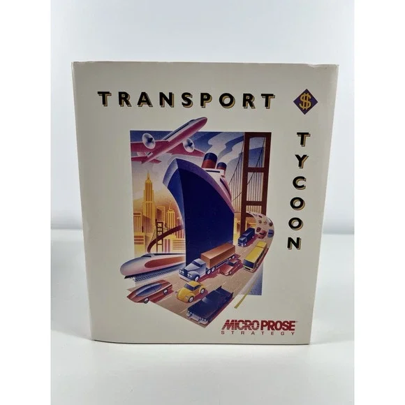 Transport Tycoon Big Box PC CDROM Microprose 1994