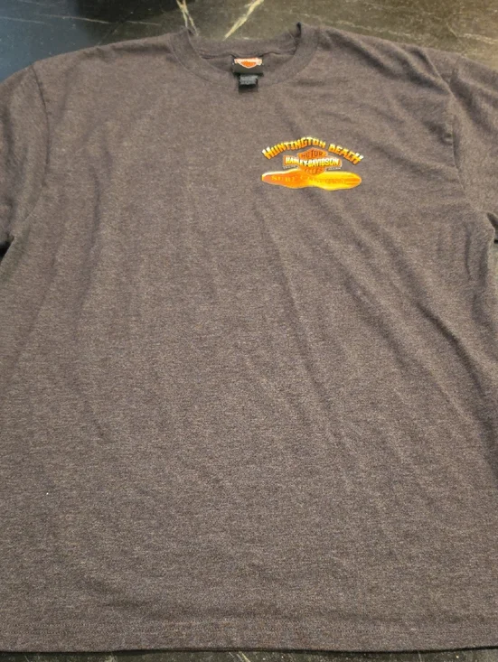 Harley Davidson Huntington Beach Surf City USA Mens XL EUC