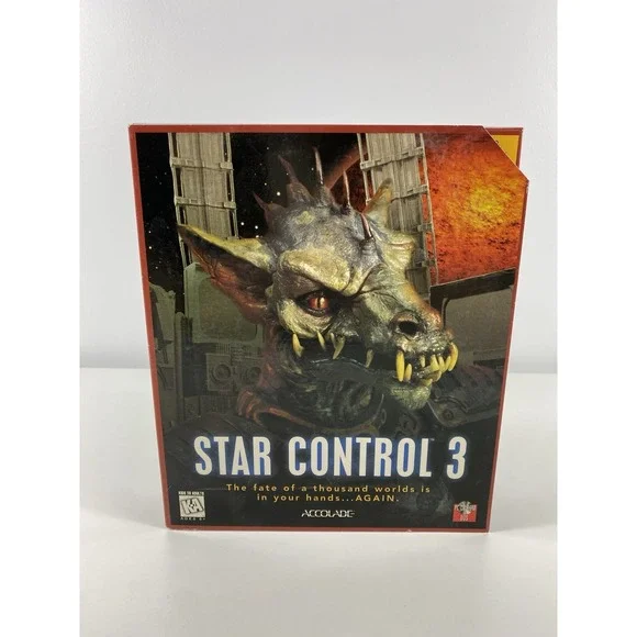 Star Control 3 ~ by Accolade 1996 ~ PC/CD Rom ~ BIG BOX ~ CIB