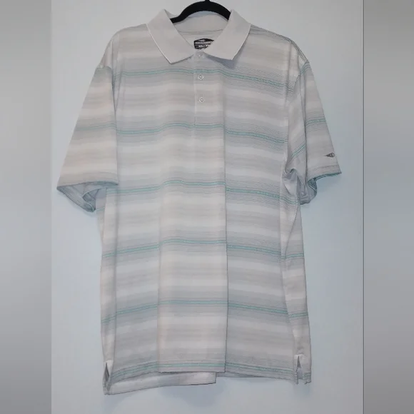 Men's Grand Slam Polo Shirt Classic Striped Design‎ XXL