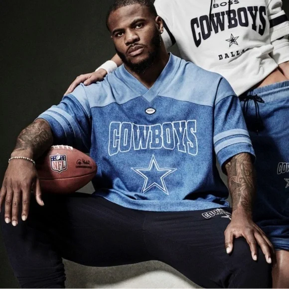 Boss NFL cowboys Light Blue NFL Jersey