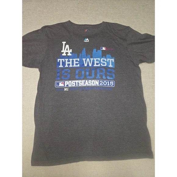 Majestic LA Dodgers 2015 Postseason 