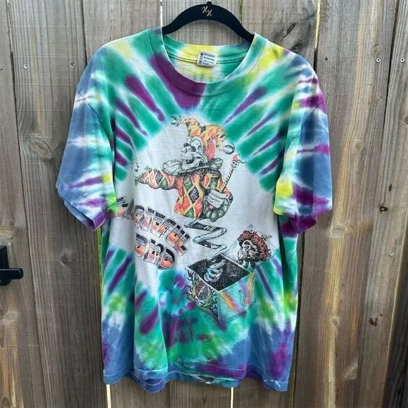 Vintage Tie Dye 1993 Grateful Dead Not Fade Away Single Stitch shirt Size L
