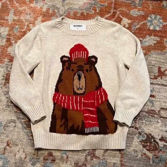 Toddler Old Navy Bear Sweater