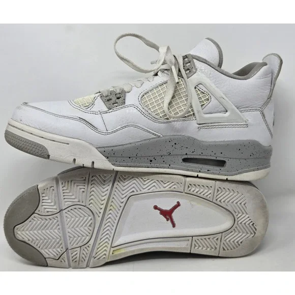 Nike Air Jordan 4 Retro White Oreo 2021 DJ4699-100 Youth Size 7Y