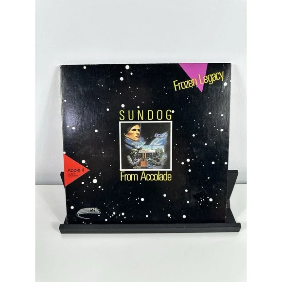 Vintage Apple II Game SUNDOG: FROZEN LEGACY Accolade 1985