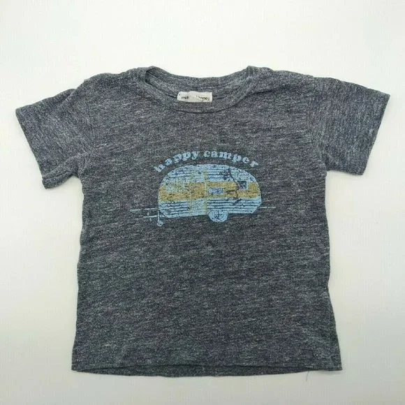 Milk and Honey Happy Camper Tshirt 6m