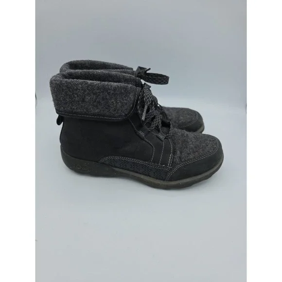 Chaco Womens Barbary Waterproof Boot Gray Size 7M‎
