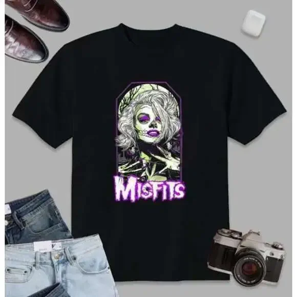 Misfits Punk Rock Band Horror Graphic Fan T-Shirt