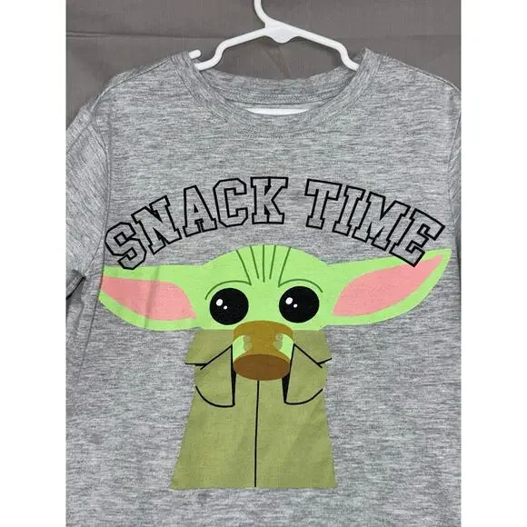 Star Wars Girls Snack Time The Child/Grogu Shirt, Size 7/8