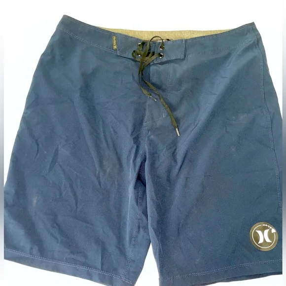EUC Men’s Hurley Board Shorts Navy Blue Size 32