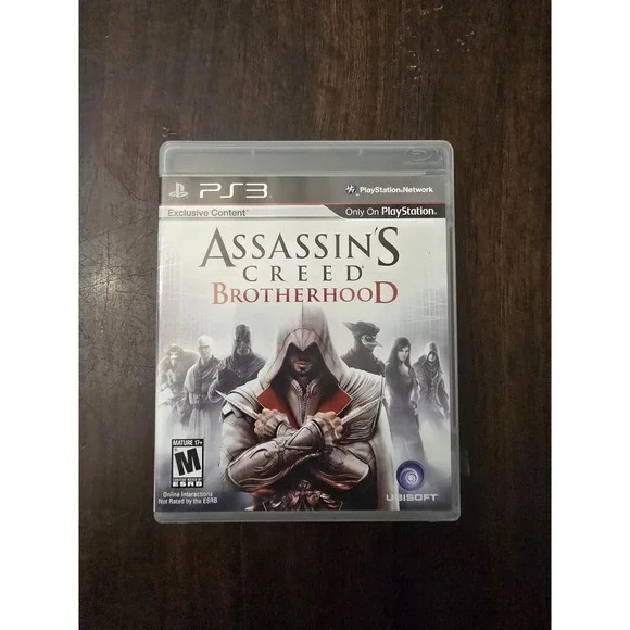 Assassins Creed Brotherhood (Sony PlayStation PS3, 2010) CIB & Tested
