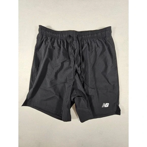 New Balance Mens Sport Short 7 Inch Black Running Training MS51902 Size Medium