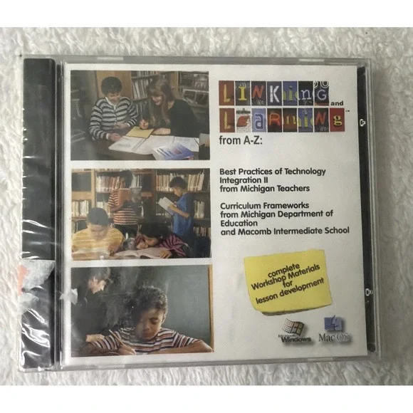 Linking Learning A-Z Best Practices PC CD ROM Technology Integration II VTG NIP