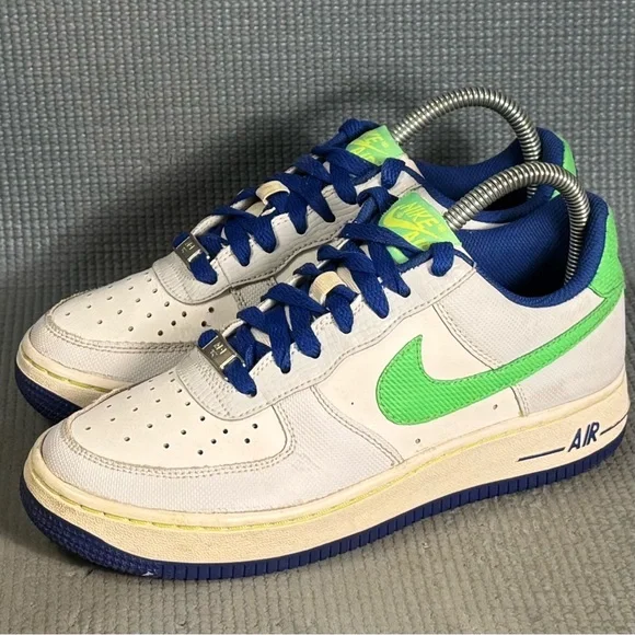 Nike Air Force‎ 1 Low GS 'Pure Platinum' Sneakers 314192-097 Size 5Y