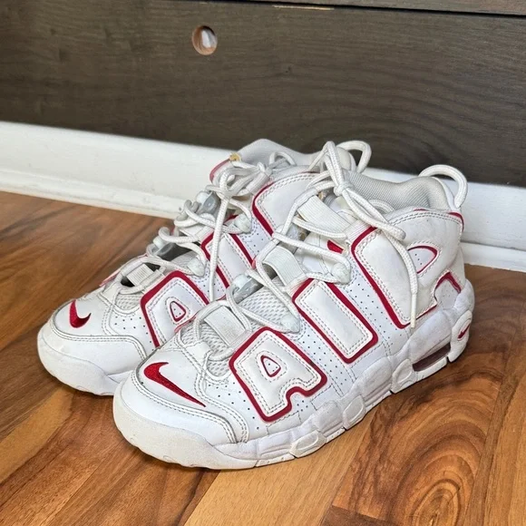 Nike Air More Uptempo (GS) big kids shoes white-US size 5.5Y DJ5988-100