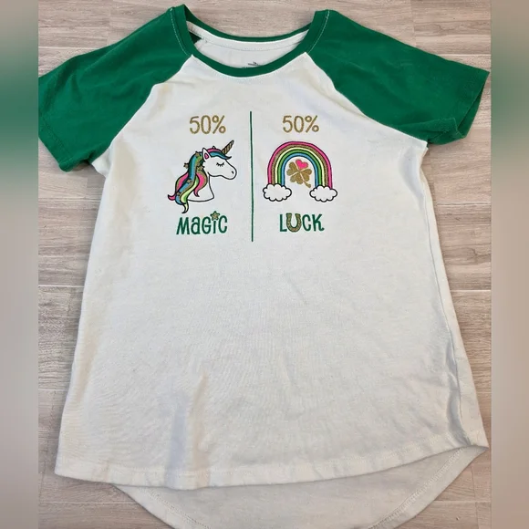 Girls 10/12 St Patty's Day Shirt