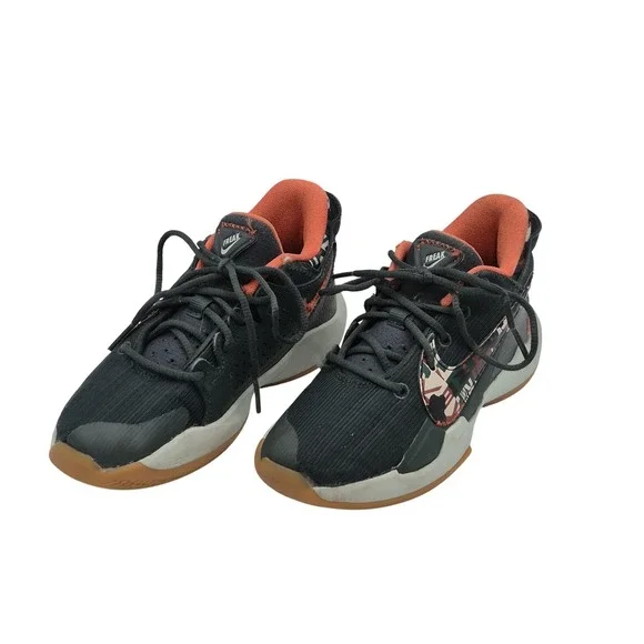 Nike Giannis Freak Shoes‎ Youth Size 13C Green Orange Basketball DD0011-300