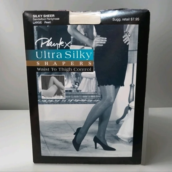 Playtex Ultra Silky Shapers in Pearl