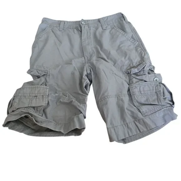 Levis Cargo Shorts 30 Grey color