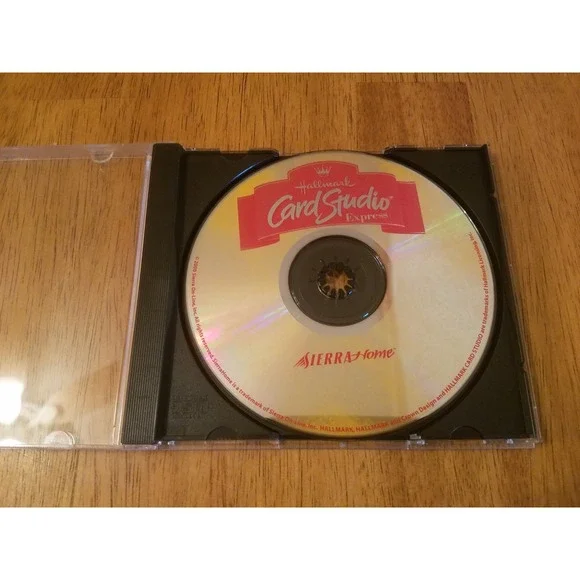 Hallmark Card Studio Express 2000 Computer Software/Pc Video Game