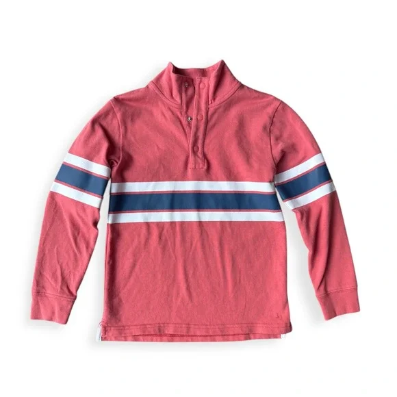 Janie and Jack Coral Pullover Boys Size 6