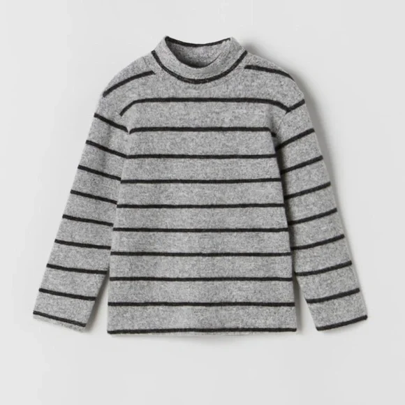 Zara Mock Neck Top