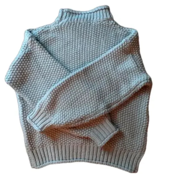 Girls Large Blue Sweater