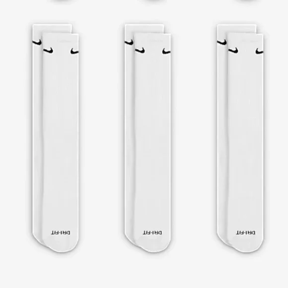 NIKE  Training Crew Socks (3 Pairs) Nike Everyday Cushioned