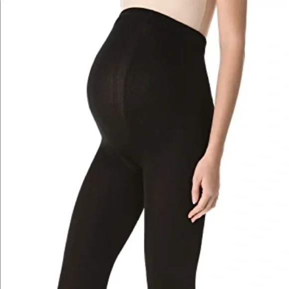 Plush Maternity Fleece Lined Full Foot Thighs