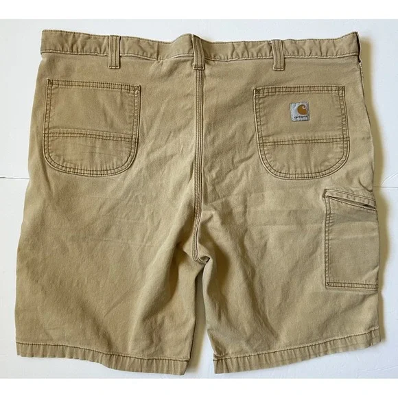 CARHARTT - Men's Relaxed Fit Canvas Utility Work Short - Size 44x10