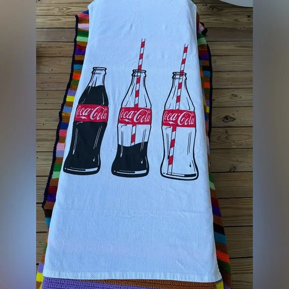 Promotional Coca-Cola Lightweight Beach Pool Bath Towel by Pro Towel