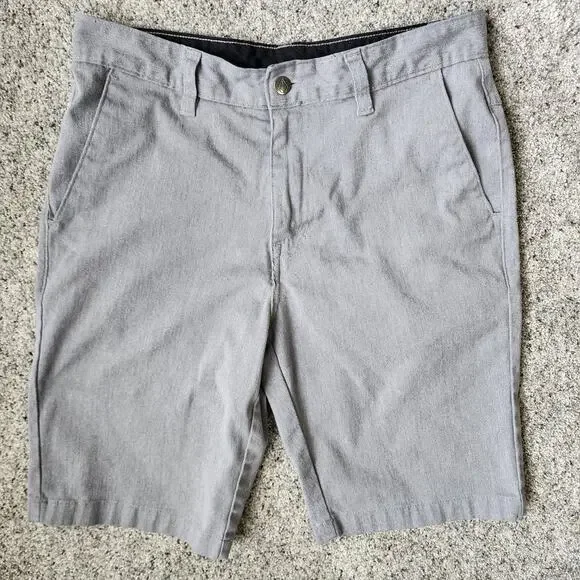 Volcom Shorts Men's Size 30 True To This Light Gray 10
