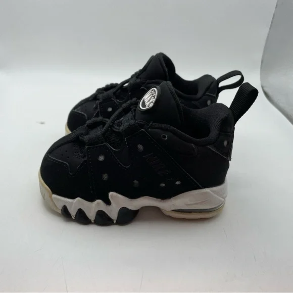 Nike Airmax 2 baby black suede sneakers size 4C
