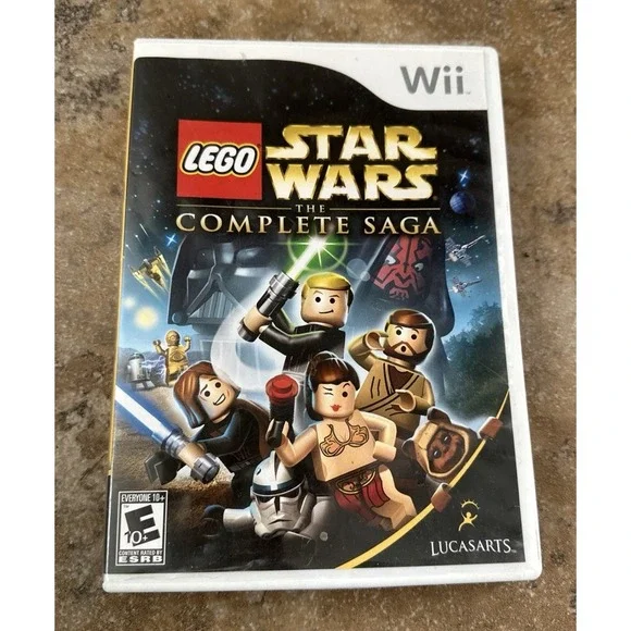 LEGO Star Wars - The Complete Saga (Nintendo Wii, 2007) - Complete!