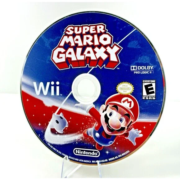 Super Mario Galaxy Nintendo Wii Disc Only Tested