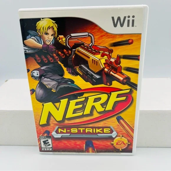 Nintendo Wii Nerf N-Strike‎ Game Complete with Manual