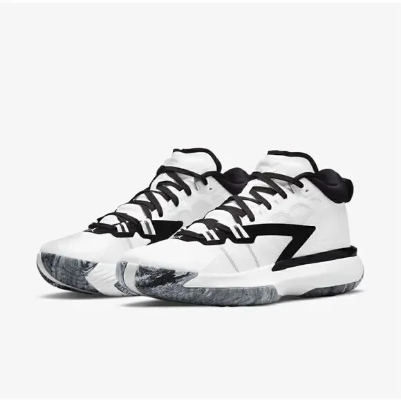 Nike Air Jordan Zion Williamson 1 Tb White Black Oreo Dc4208-100 size 4.5 new