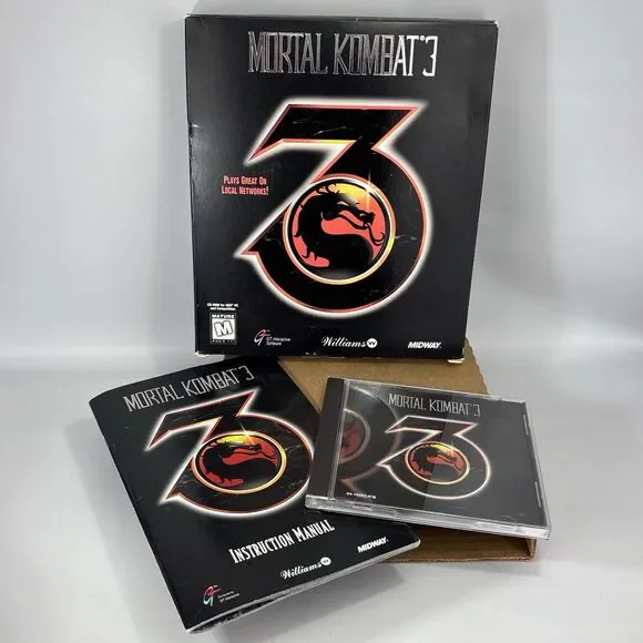 Mortal Kombat 3 - Big Box PC Game - Midway