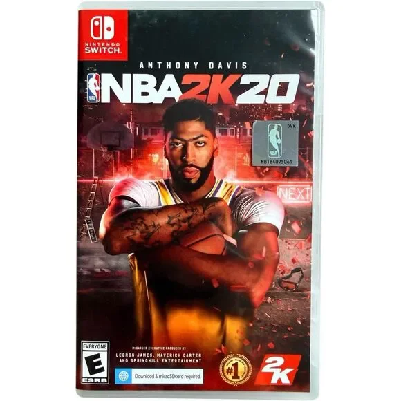 Nintendo Switch NBA 2K20 Video Game in Original Case
