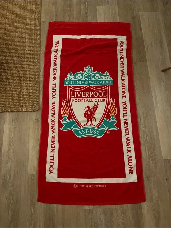 Liverpool Football Club  “You’ll Never Walk Alone” Beach Towel  Bath Towel