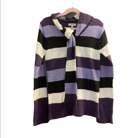 🐠2/$20 Grane Striped Sweater & Scarf