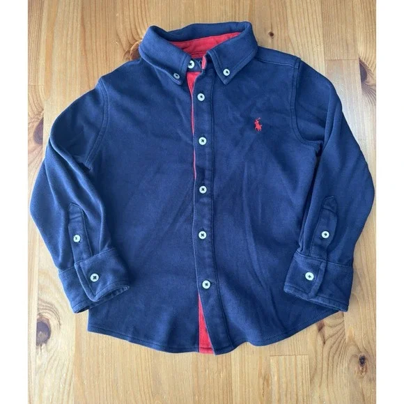 Polo Ralph Lauren Boys Long Sleeve Button Down Size 2T