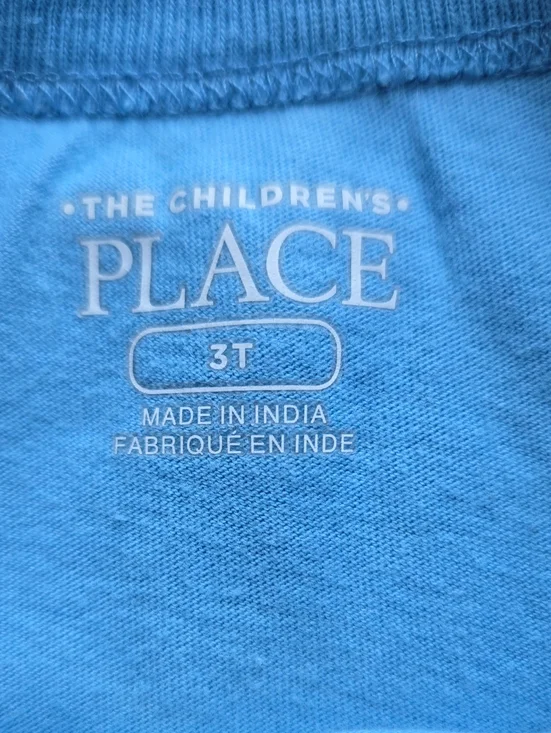The Children's Place Boys Graphic Tee Bundle 4 - Mint, Cream, Light Blue, Tan,3T