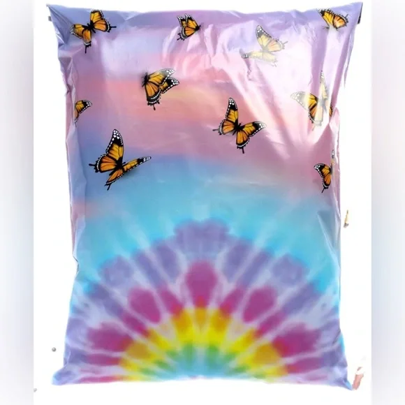 Set of 10 Rainbows From Heaven Self Sealing Poly Mailers