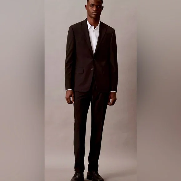 🕶️CALVIN KLEIN🕶️MENS BLACK DRESS SLACKS 40X30 NWT!!!