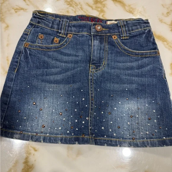 The Children's Place Blue Denim Skirt